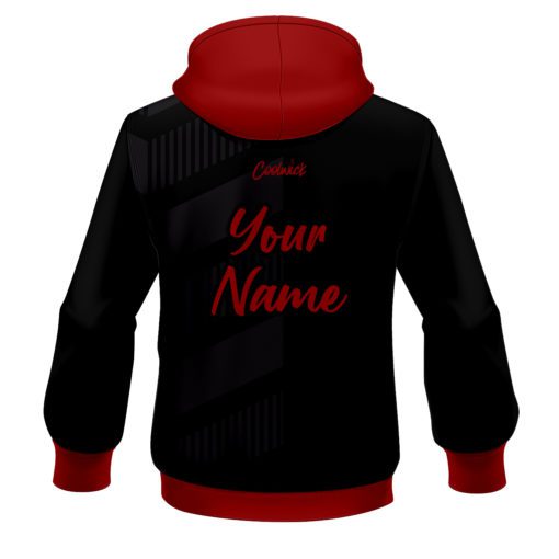 CoolWick Elite Red Treads Hoodie - Image 2