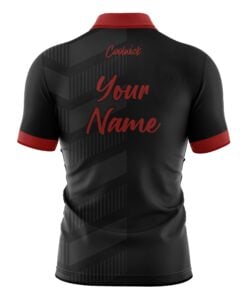 Alternative view of CoolWick Elite Red Treads Sash Zip Jersey
