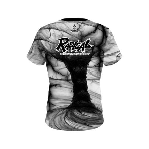 Radical Electrical Tornado Black 2.0 CoolWick Bowling Jersey - Image 2