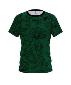 Track Jade Flower Tattoo CoolWick Bowling Jersey