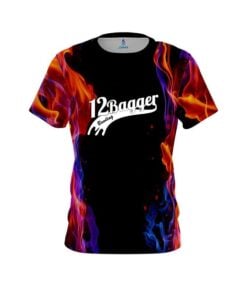 12Bagger Bowling Firey Waves Coolwick Jersey
