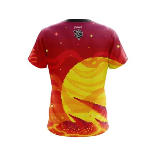 12Bagger Bowling Pixel Sun Coolwick Jersey - Image 2