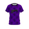 12Bagger Bowling Purple Skulls Coolwick Jersey