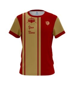 12Bagger Vintage League Bowling Red Coolwick Jersey