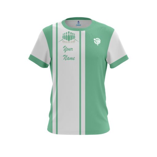 12Bagger Vintage League Bowling Teal Coolwick Jersey