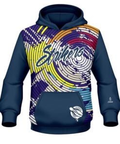 12Bagger Bowling Strikers Vinyl Scratch CoolWick Dye-Sub Hoodie