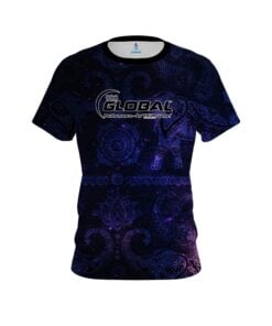 900 Global Tribal Elephants Galaxy CoolWick Bowling Jersey