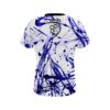 12Bagger Bowlstrong Blue Paint Splatter CoolWick Jersey - Image 2