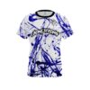 12Bagger Bowlstrong Blue Paint Splatter CoolWick Jersey