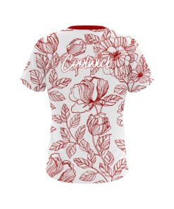 Alternative view of Signature Coolwick Red Flower Tattoo Bowling Jersey