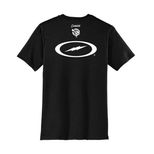 Carlos Tobon Bowling Storm CoolWick Signature Logo Black Bowling T-Shirt - Image 2