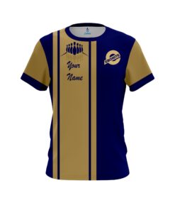Ebonite Vintage League Bowling Blue Coolwick Jersey