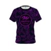 Motiv Navy and Violet Flower Tattoo CoolWick Bowling Jersey