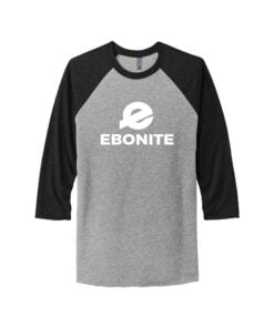 Ebonite Men's Coolwick Tri-Blend 3/4-Sleeve Raglan Tee