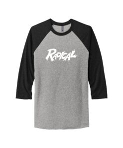 Radical Men's Tri-Blend 3/4-Sleeve Raglan CoolWick Bowling Tee