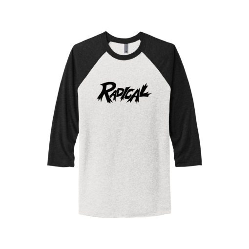 Radical Men's Coolwick Tri-Blend 3/4-Sleeve Raglan Tee