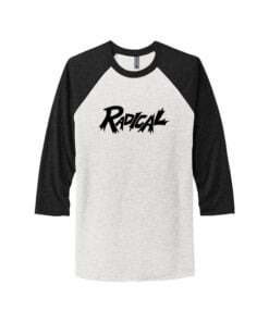 Radical Men's Coolwick Tri-Blend 3/4-Sleeve Raglan Tee