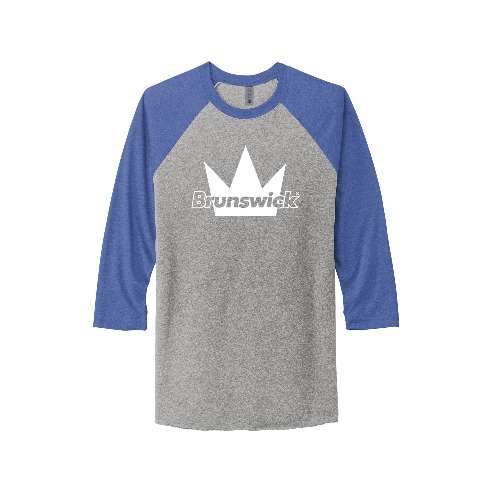 Brunswick Men's Coolwick Tri-Blend 3/4-Sleeve Raglan Tee