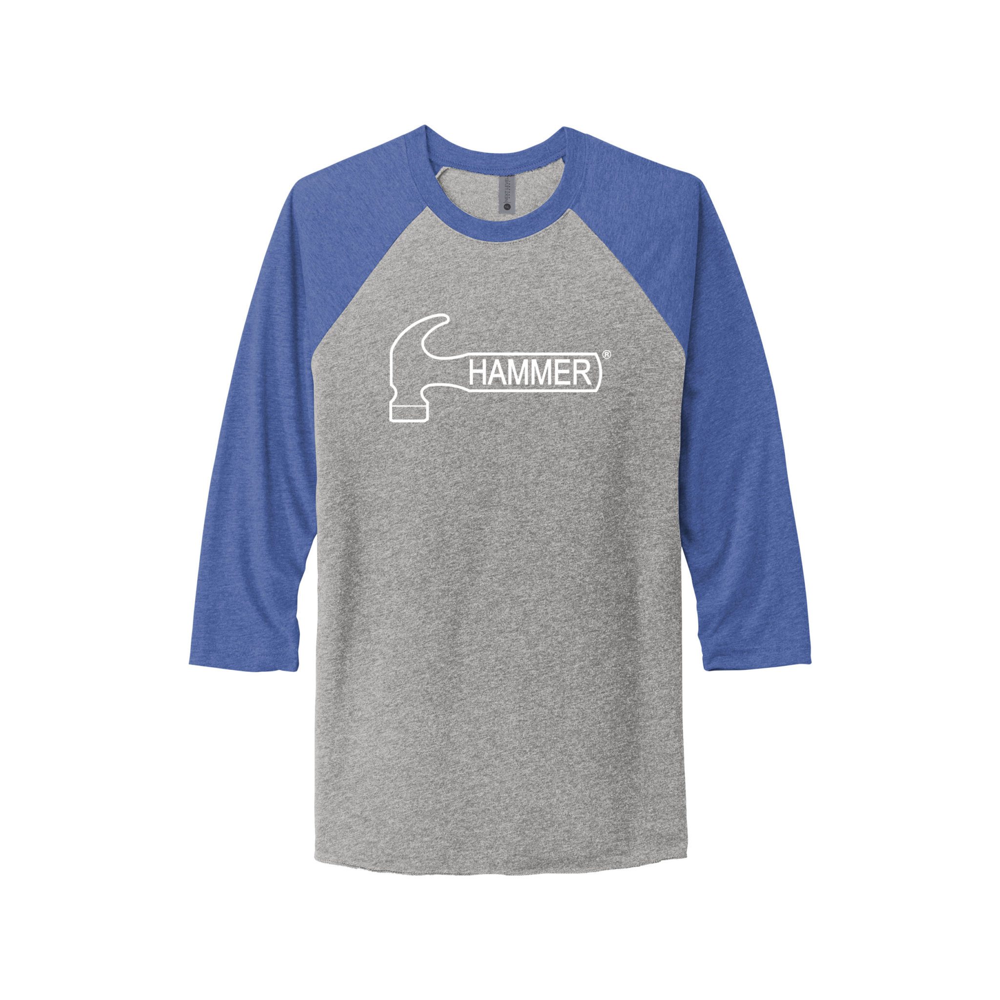 Hammer Men's Coolwick Tri-Blend 3/4-Sleeve Raglan Tee