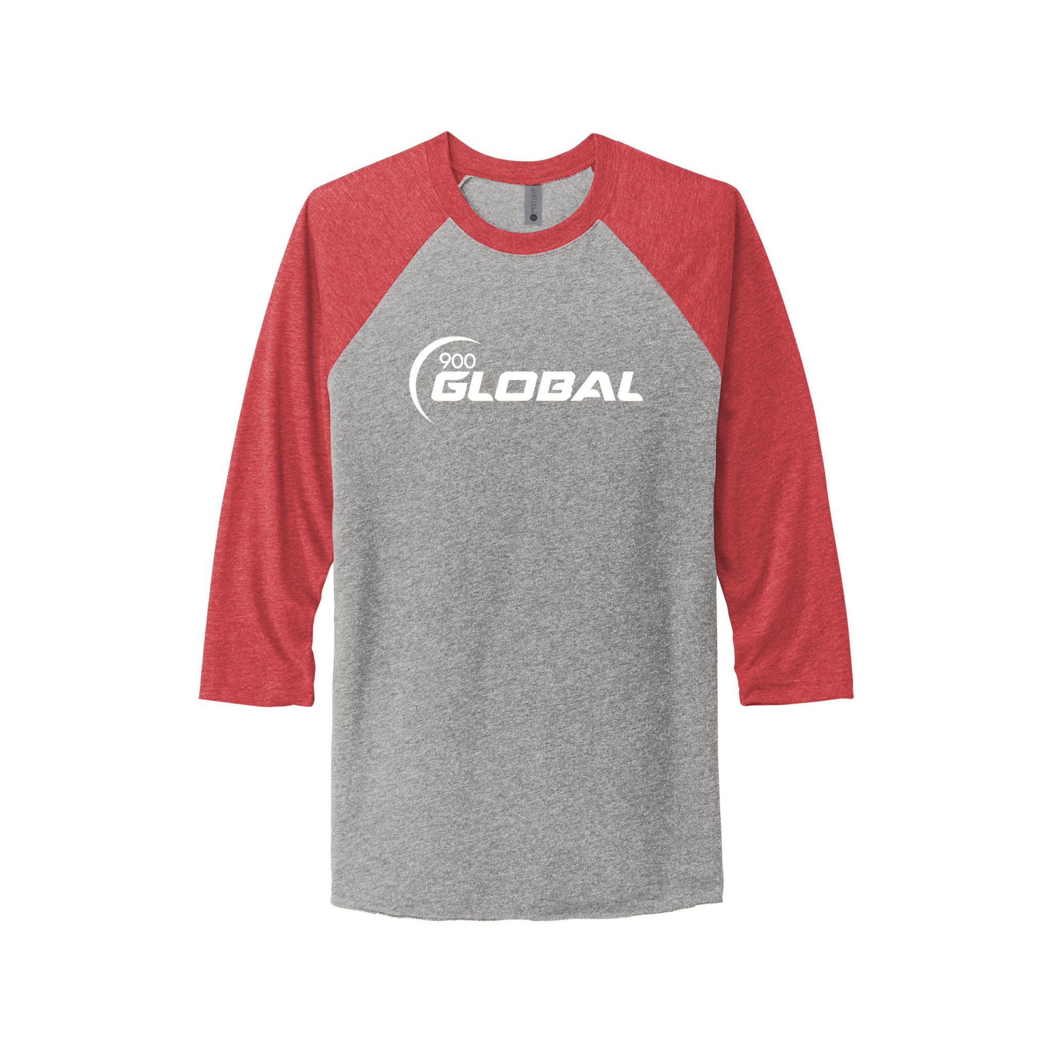 900 Global Men's Coolwick Tri-Blend 3/4-Sleeve Raglan Tee