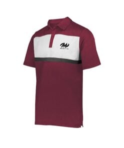 Motiv Men's Prism Performance Dri-Fit Bowling Polo