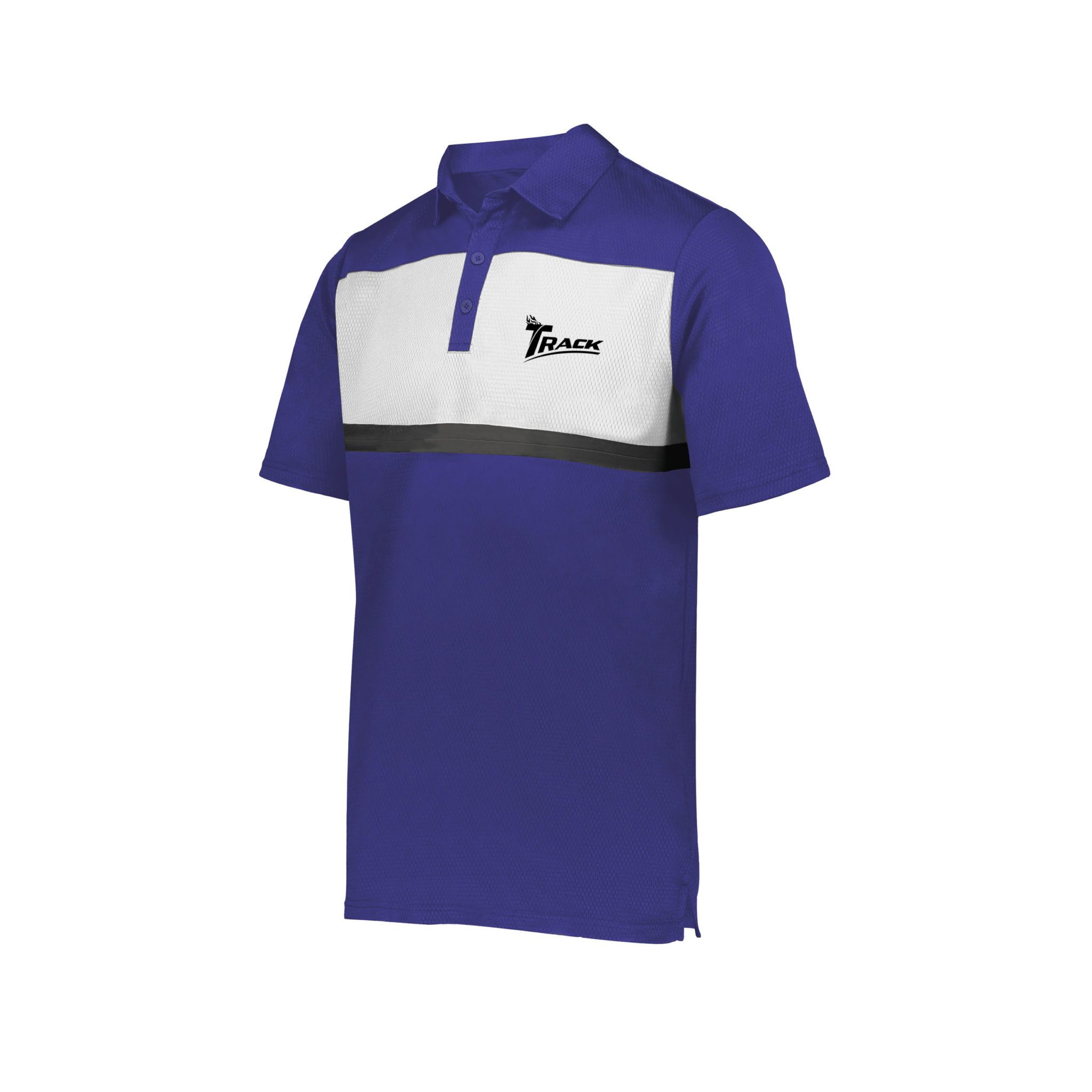 Track Men's Prism Performance Dri-Fit Bowling Polo
