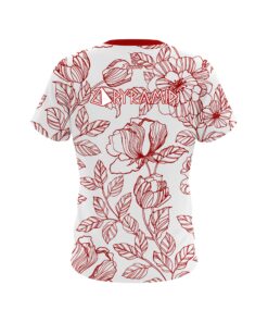 Alternative view of Pyramid Red Flower Tattoo CoolWick Bowling Jersey