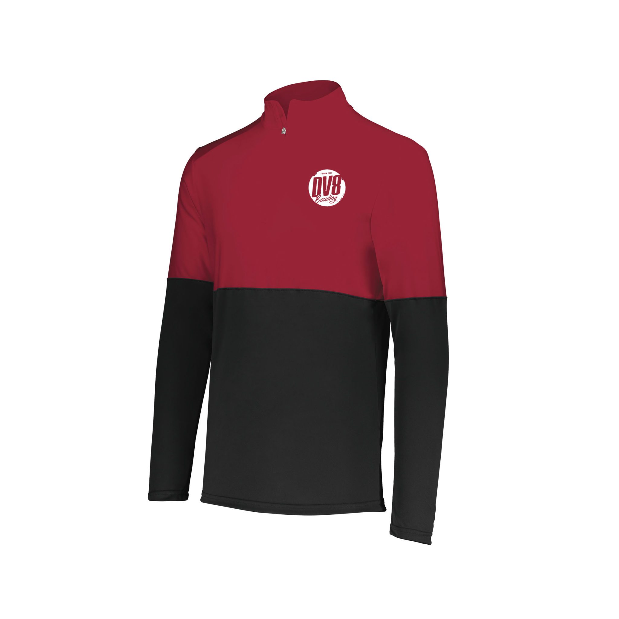 DV8 Men's Momentum Team 1/4 Zip Wicking Bowling Pullover