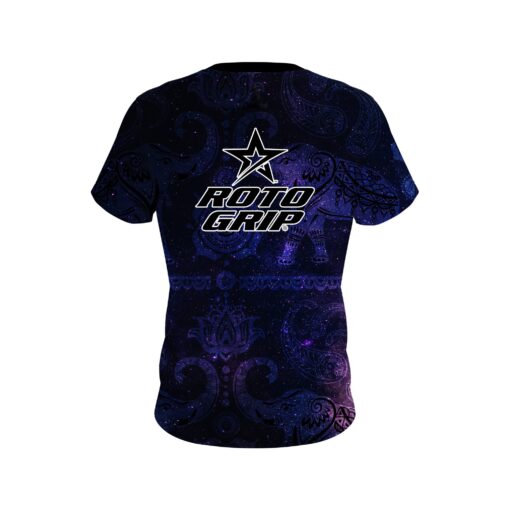 Roto Grip Tribal Elephants Galaxy CoolWick Bowling Jersey - Image 2