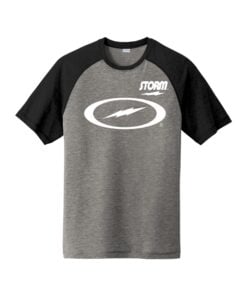 Storm Men's Tri-Blend Wicking Raglan Bowling Tee
