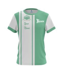 Track Vintage League Bowling Teal Coolwick Jersey