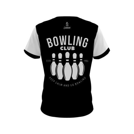 Roto Grip Vintage League Bowling Black Coolwick Jersey - Image 2