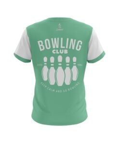 Alternative view of Columbia 300 Vintage League Bowling Teal Coolwick Jersey