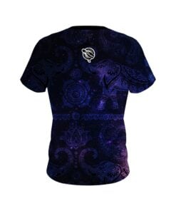 Alternative view of 12Bagger Bowling Tribal Elephants Galaxy Coolwick Jersey