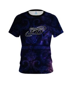 Columbia 300 Tribal Elephants Galaxy CoolWick Bowling Jersey