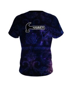 Alternative view of Hammer Tribal Elephants Galaxy CoolWick Bowling Jersey
