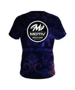 Alternative view of Motiv Tribal Elephants Galaxy CoolWick Bowling Jersey