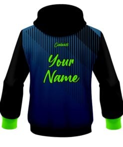 Alternative view of CoolWick Elite Blue and Green Quartet Hoodie