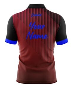 Alternative view of CoolWick Elite Red and Blue Quartet Sash Zip Jersey