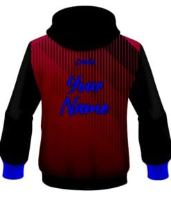 Alternative view of CoolWick Elite Red and Blue Quartet Hoodie