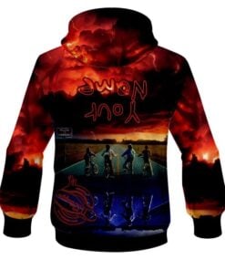 Alternative view of 12Bagger Bowling Upside Down Coolwick Dye-Sub Hoodie
