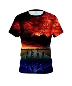 12Bagger Bowling Strikers Upside Down Coolwick Bowling Jersey