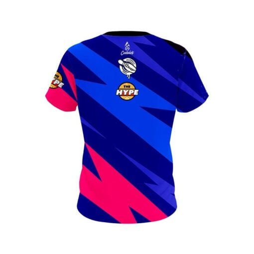 The Hype Deep Ocean CoolWick Bowling Jersey - Image 2