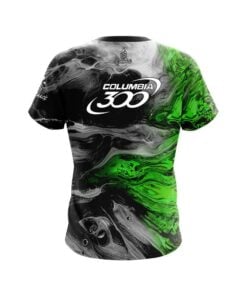 Alternative view of Columbia 300 Green Lava CoolWick Bowling Jersey