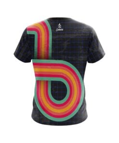 Alternative view of Plain Retro 5 CoolWick Bowling Jersey