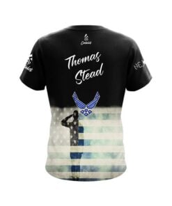 Alternative view of Thomas Stead Salute CoolWick Bowling Jersey