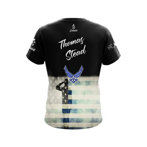 Thomas Stead Salute CoolWick Bowling Jersey - Image 2
