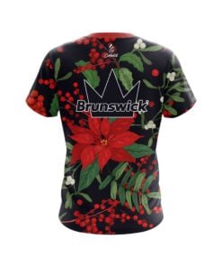 Alternative view of Brunswick Poinsettia CoolWick Bowling Jersey