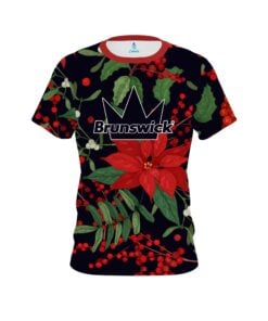 Brunswick Poinsettia CoolWick Bowling Jersey