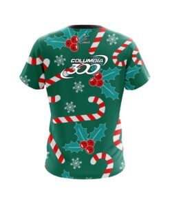 Alternative view of Columbia 300 Merry Candy Cane CoolWick Bowling Jersey